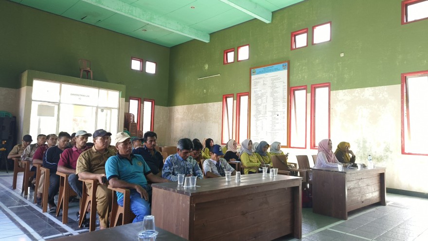 Tim Percepatan Penanganan Stunting (TPPS) Desa Kertamukti melaksanakan Rembug Stunting